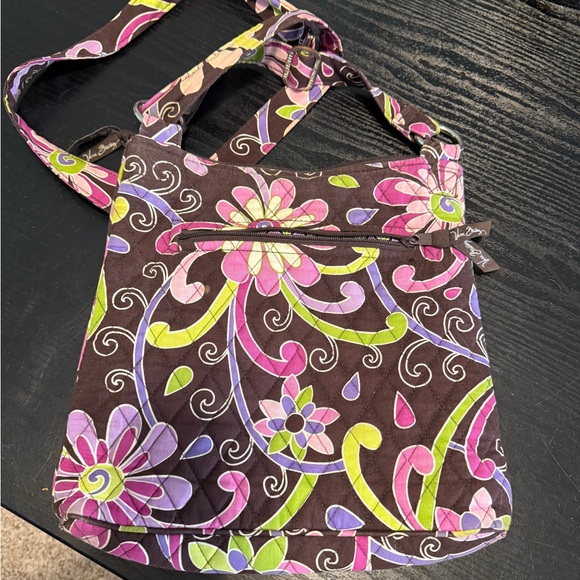 NWOT Vera Bradley Hipster Crossbody - Purple Punch - RETIRED - Picture 3 of 4